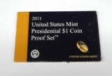 2011 PRESIDENTIAL DOLLAR PROOF SET