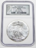 1994 SILVER EAGLE - 20th ANNIVERSARY COLLECTION - NGC MS68 - SET 46 of 2005