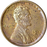 1917-D LINCOLN CENT - UNCIRCULATED DETAILS