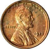1918 LINCOLN CENT - RED UNCIRCULATED
