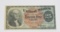 FRACTIONAL CURRENCY - FOURTH ISSUE 25 CENT, SMALL RED SEAL BLUE END