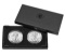 2021 SILVER EAGLE REVERSE PROOF 2-COIN DESIGNER EDITION SET - IN SEALED MINT SHIPPING BOX