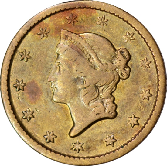 1853 ONE DOLLAR GOLD PIECE