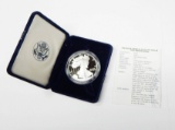 1996 PROOF SILVER EAGLE in BOX with COA