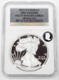 2014-W PROOF SILVER EAGLE - NGC PF69 ULTRA CAMEO - FIRST RELEASES