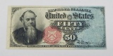 FRACTIONAL CURRENCY - FOURTH ISSUE 50 CENT NOTE, STANTON