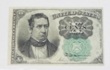 FRACTIONAL CURRENCY - FIFTH ISSUE 10 CENT NOTE, GREEN SEAL