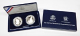 2000 LEIF ERICSON & ICELAND 2-COIN PROOF SET in BOX with COA