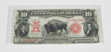 1901 $10 BISON UNITED STATES NOTE