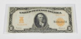 1907 $10 GOLD NOTE