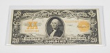 1922 $20 GOLD NOTE