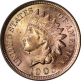 1905 INDIAN HEAD CENT - RED UNC