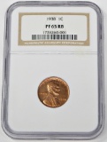 1938 PROOF LINCOLN CENT - NGC PF65 RED-BROWN