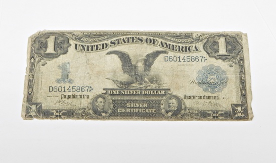 SERIES 1899 $1 BLACK EAGLE SILVER CERTIFICATE