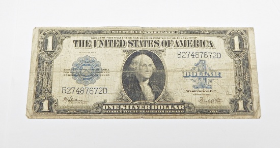 SERIES 1923 LARGE $1 SILVER CERTIFICATE