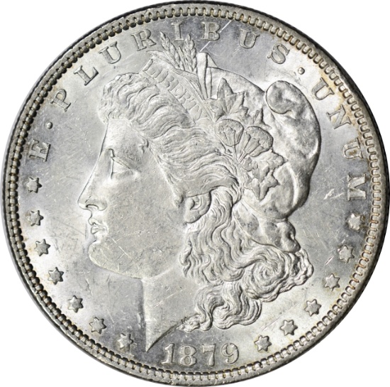 1879 MORGAN DOLLAR - NEARLY UNCIRCULATED