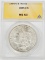 1885-O MORGAN DOLLAR - ANACS MS63