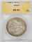 1896 MORGAN DOLLAR - ANACS MS63 - TONED