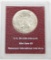 1922 PEACE DOLLAR - UNCIRCULATED in SCARCE RED PARAMOUNT HOLDER