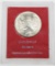 1923 PEACE DOLLAR - UNCIRCULATED in SCARCE RED PARAMOUNT HOLDER