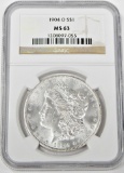 1904-O MORGAN DOLLAR - NGC MS63