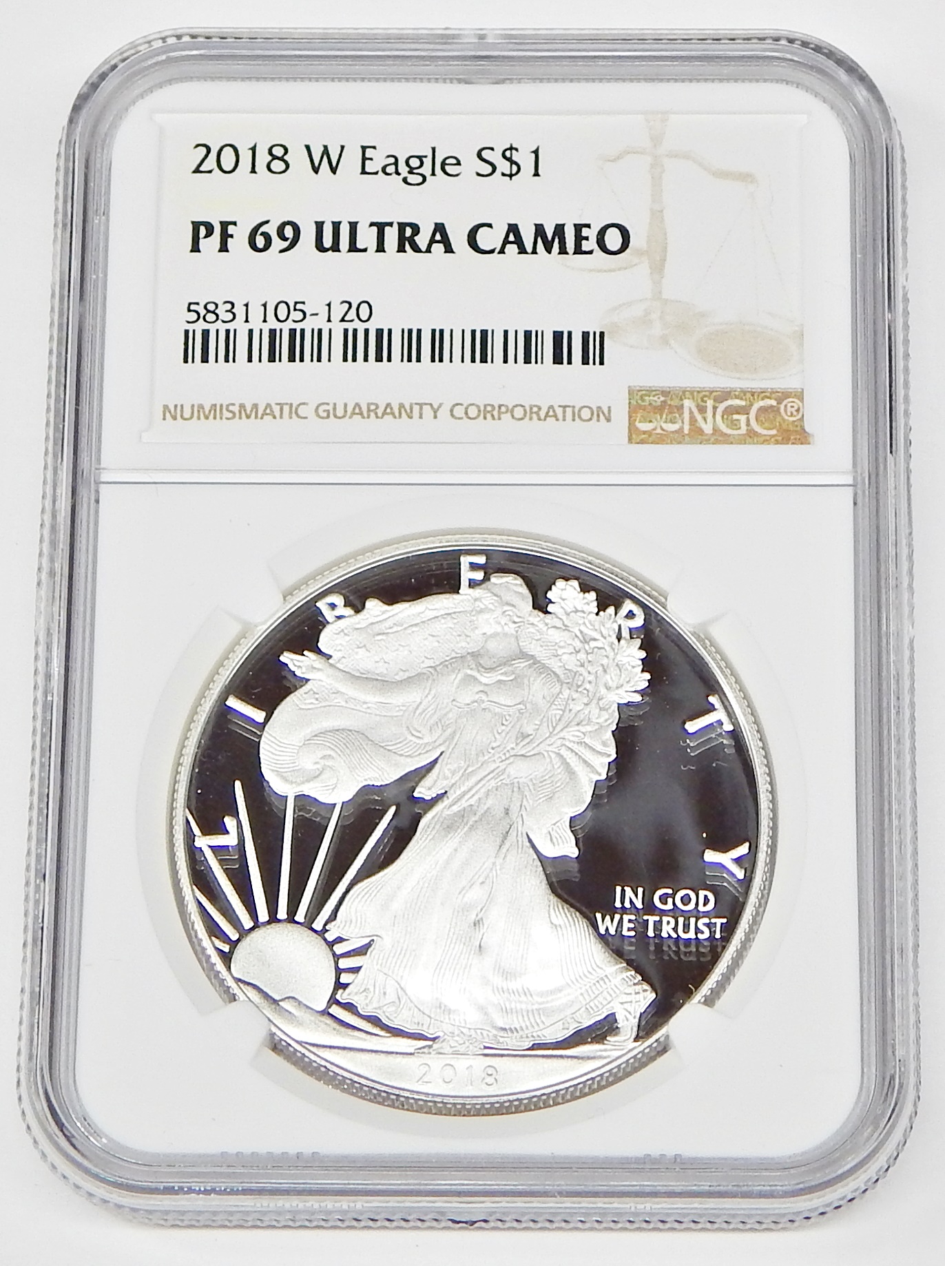 2009 P Louis Braille Silver Dollar NGC PF70 Ultra Cameo