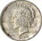 1921 PEACE DOLLAR - NEARLY UNCIRCULATED