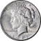 1924-S PEACE DOLLAR - NEARLY UNCIRCULATED