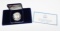 2001 AMERICAN BUFFALO PROOF SILVER DOLLAR in BOX with COA