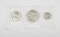 1976 3-PIECE UNCIRCULATED MINT SET (NO ENVELOPE)