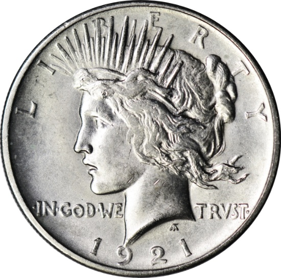 1921 PEACE DOLLAR - UNCIRCULATED