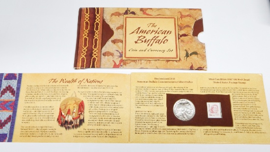 2001 AMERICAN BUFFALO COIN & CURRENCY SET
