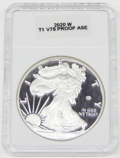 2020-W TYPE 1 V75 PRIVY PROOF SILVER EAGLE