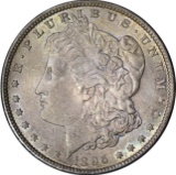 1896 MORGAN DOLLAR - UNCIRCULATED, TONED