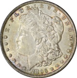1896 MORGAN DOLLAR - UNCIRCULATED, TONED