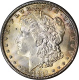 1898-O MORGAN DOLLAR - UNCIRCULATED, TONED