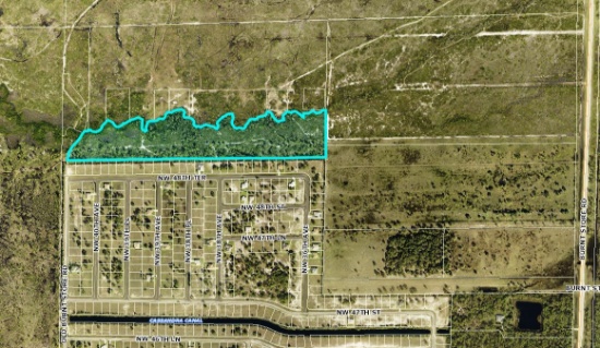 22.06+/- Acres Development Site -  No. of NW 48 Ter. from Old Burnt Store Rd., Cape Coral, FL