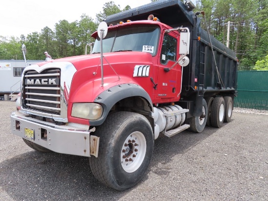 2007 Mack Granite CTP713 Tri-Axle Dump