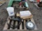 Misc Lot of Parts. Hydraulic Cylinder, E350 Coil Springs,