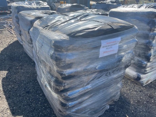 Pallet of Calcium Pellets Approx. 48 50lb Bags
