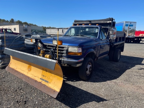 1996 Ford F-350Mason Dump W/ Plow