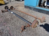 Lot of 2 Trailer Axles