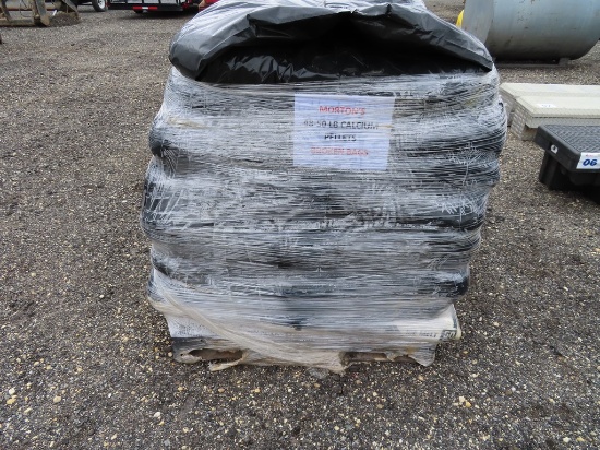 Pallet of Calcium Pellets Approx. 48 50lb Bags