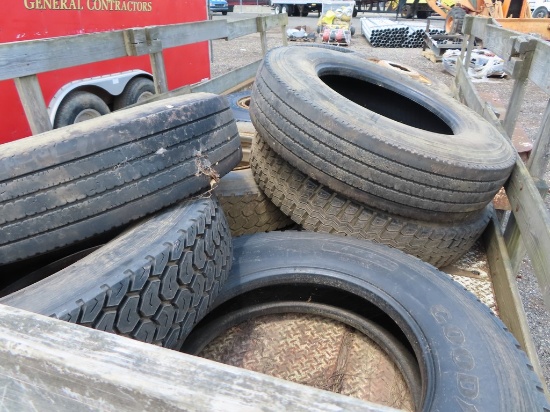 Assorted lot of Tractor Tires Various Sizes/Brands