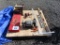 Misc Lot of Tools. Bench Grinder, Hand Tools, Sawzall, Levels, Drill