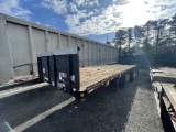 1997 Great Diane Flat Deck Trailer with Moffett M5000