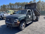 2002 Ford F-450 Mason Dump Diesel 4x4