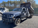 2002 Ford F-450 Mason Dump Diesel 4x4