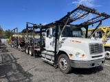 (NO RESERVE) 2000 Freightliner FL112 Car Hauler (11 Car)