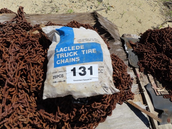 Pallet of Laclede Truck Tire Chains